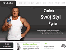 Tablet Screenshot of citidiet.pl